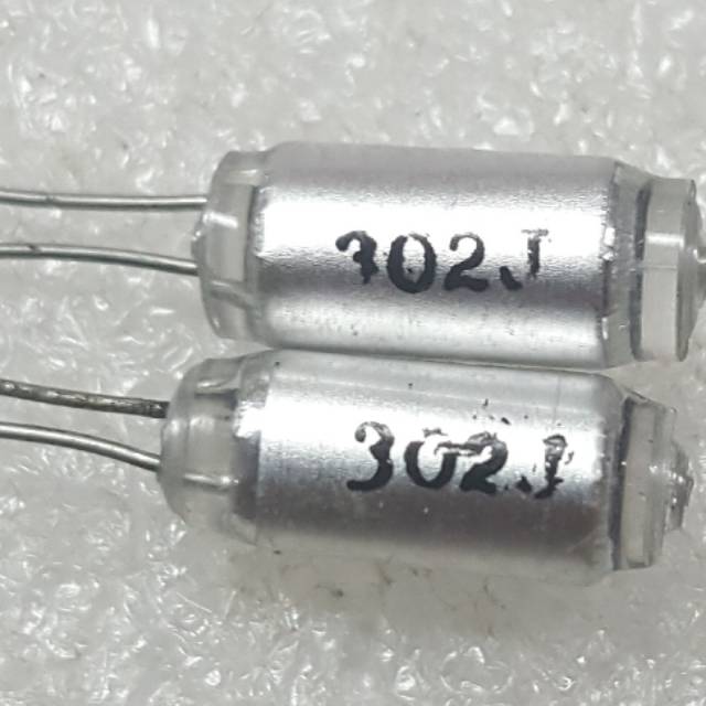 3N 302J Kapasitor kertas Polystyrene film Capacitor