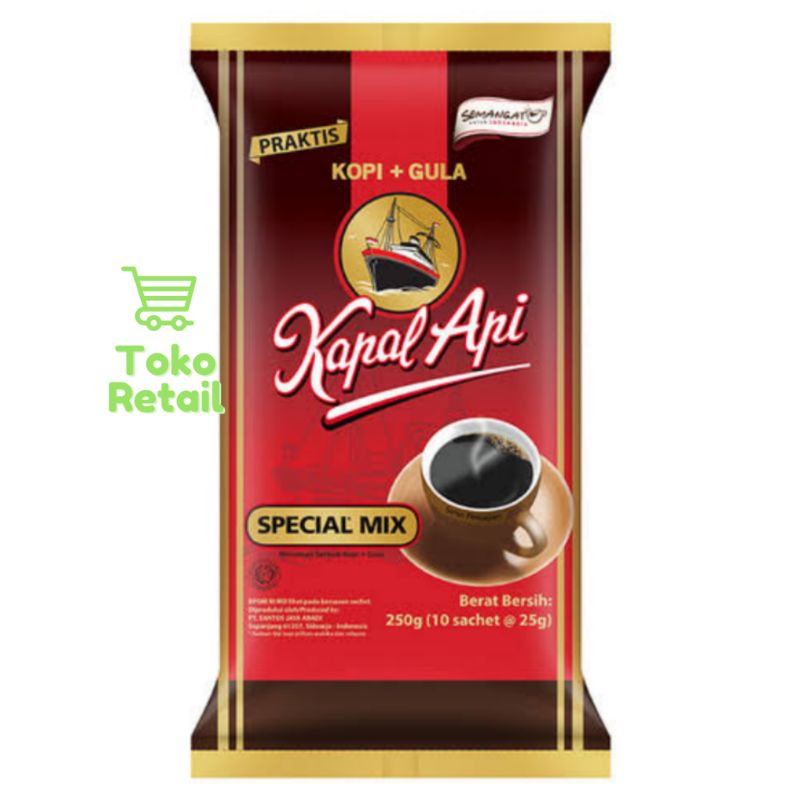 

Kopi Kapal Api Spesial mix 10x24g