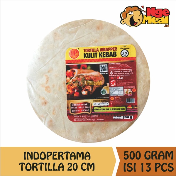 

INDOPERTAMA Tortilla Wrapper Kecil 20 Cm -