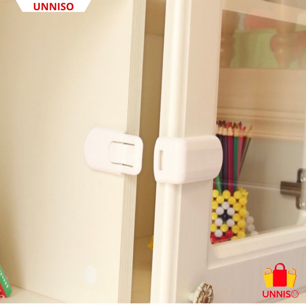 UNNISO - Baby Safety Lock Drawer Pengaman Lemari Meja BSD3