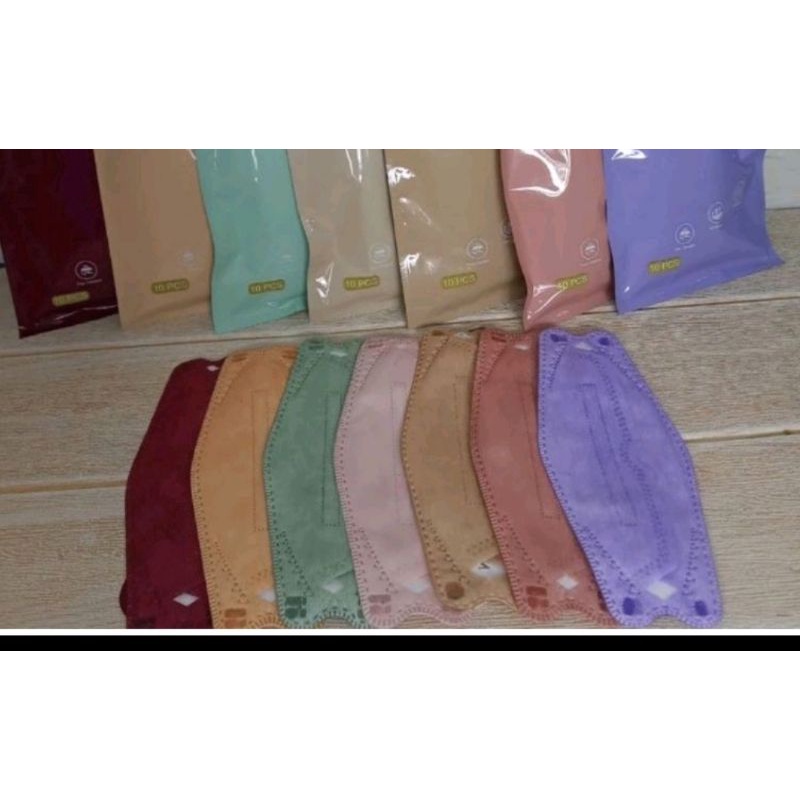 Masker KF94 Mouson Warna isi 10 pcs