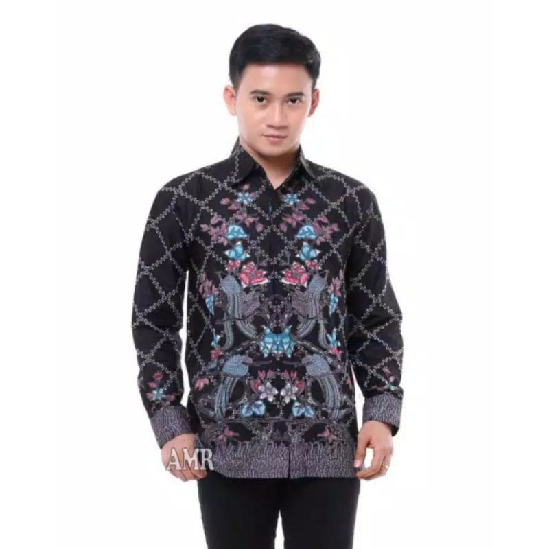 Batik jumbo BIG SIZE JUMBO XXL XXXL 3L 4L 5L MURAH BATIK JUMBO COUPLE-Kemeja lengan pnjang