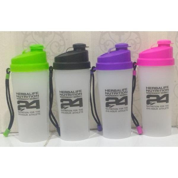botol minum susu shaker gym herbalife 24 500ml fitnes smart shake