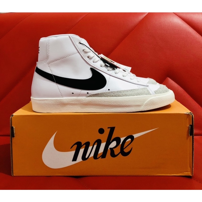 NIKE BLAZER MID 77 VINTAGE WHITE BLACK