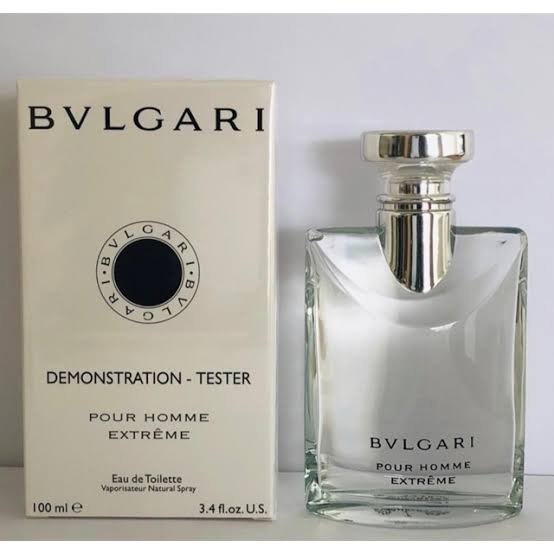 BVLGARI POUR HOMME EXTREME BOX TESTER 100ML EDT SEALED PARFUME ORIGINAL