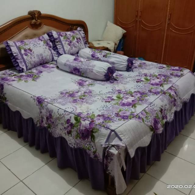 Garden flower ungu seprai excellent