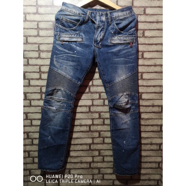 Balmain jeans biker