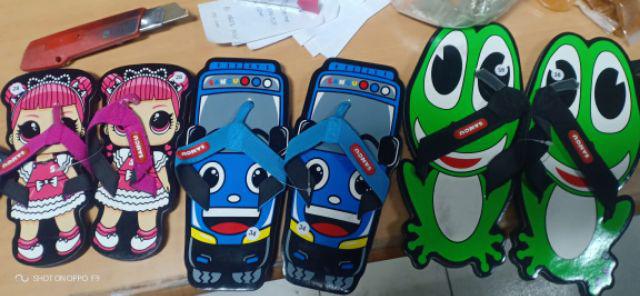 sandal sendal sancu lucu jepit anak karakter kodok keropi sandal sendal sancu lucu jepit anak karakter kodok keropi