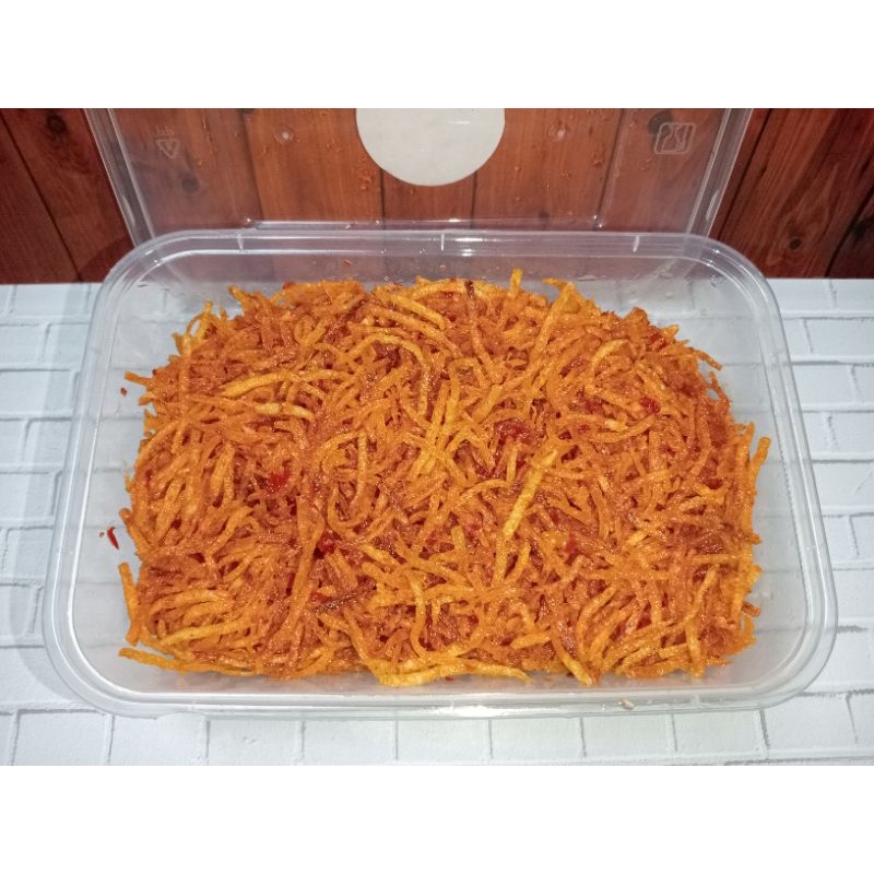 

Kentang Kering, kentang Mustopa kemasan box 200 gram