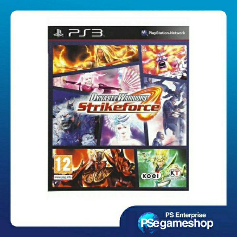 Ps3 Dynasty Warriors: Strikeforce - Eng / R2 ( noseal )