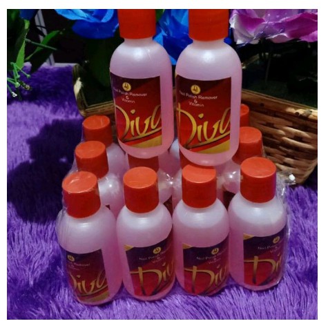 PEMBERSIH CAT KUKU ~ nail polish remover & vitamin DIVA - penghapus cat kuku / penghilang kutek