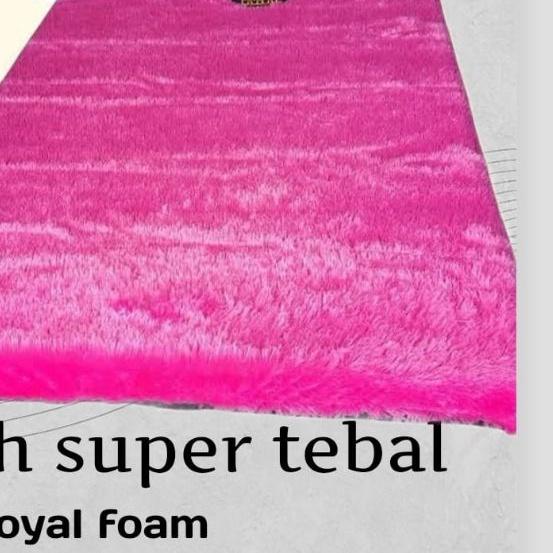 SAJADAH BULU RASFUR SUPER TEBAL BUSA ROYAL FOAM TEBAL BUSA 5 CM /SAJADAH EMPUK/SAJADAH TEBAL 110X60 