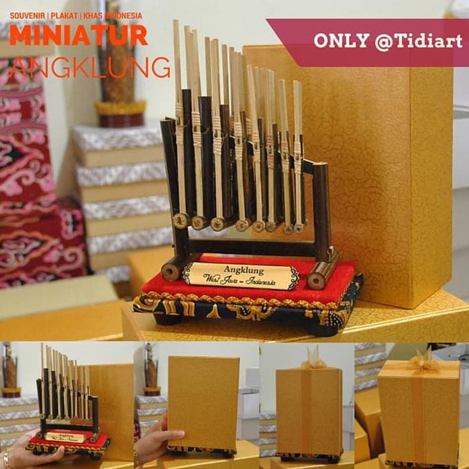 M963- Miniatur Angklung | Souevnir Angklung | Plakat Seminar