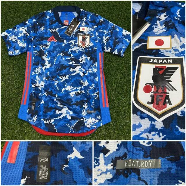 JERSEY BOLA JEPANG HOME CLIMACHIL ADIZERO 2020 GRADE ORI