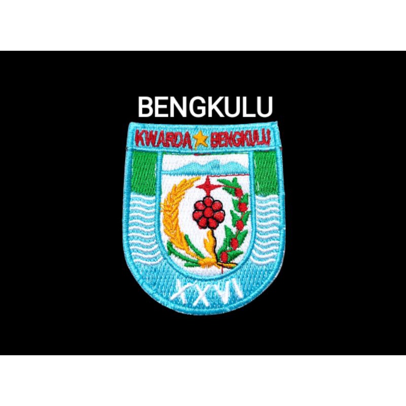 Kwarda Bengkulu / Badge Bengkulu / Bordir Bengkulu