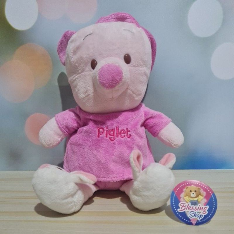 Boneka Piglet Sepatu Kelinci ori Disney Baby