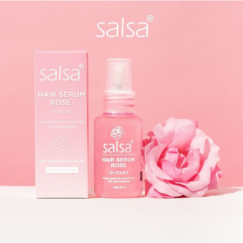 Salsa Serum Rose Spray 80.ml | Serum Rambut Salsa