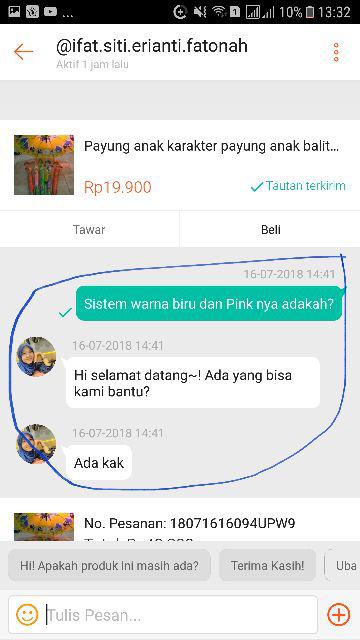 Payung Anak Karakter Payung Anak Balita Tk Sd Murah Motif