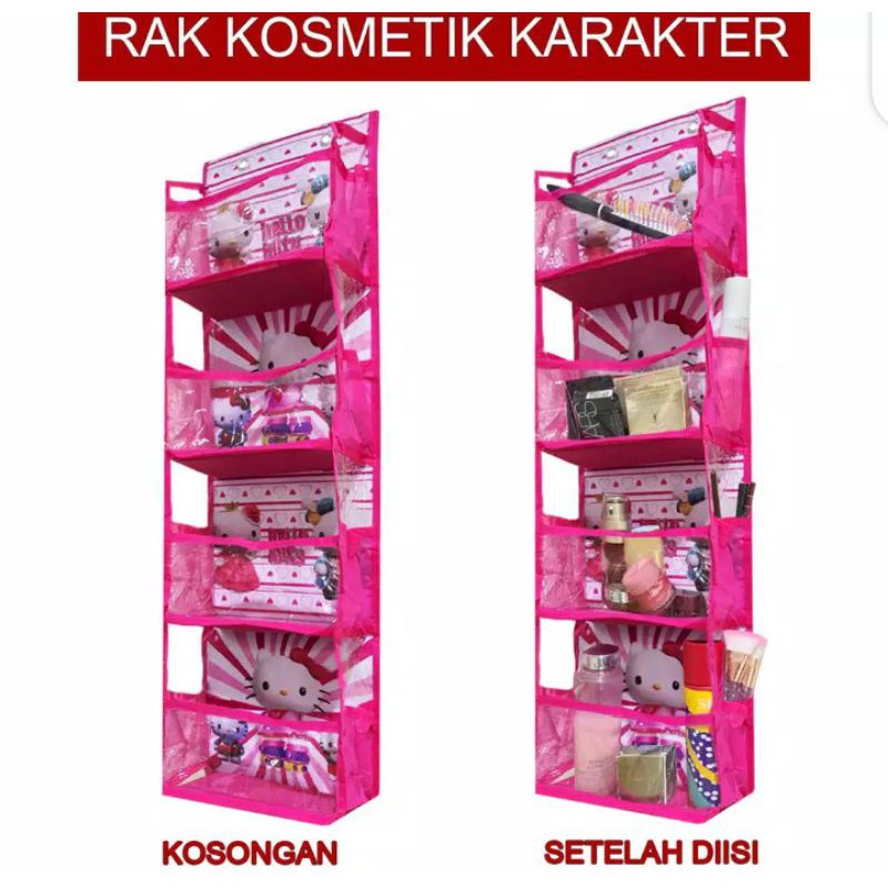 (70g) 0330-Rak Susun Gantung Kosmetik Serbaguna 4 Susun