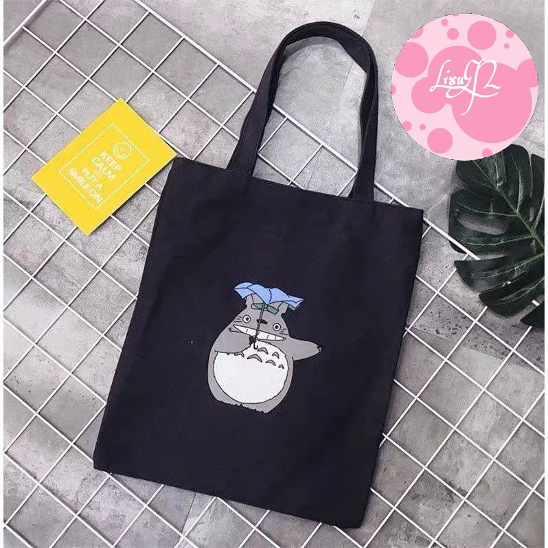 Tas Kanvas Besar - Tas Totebag Fashion Terbaru Import