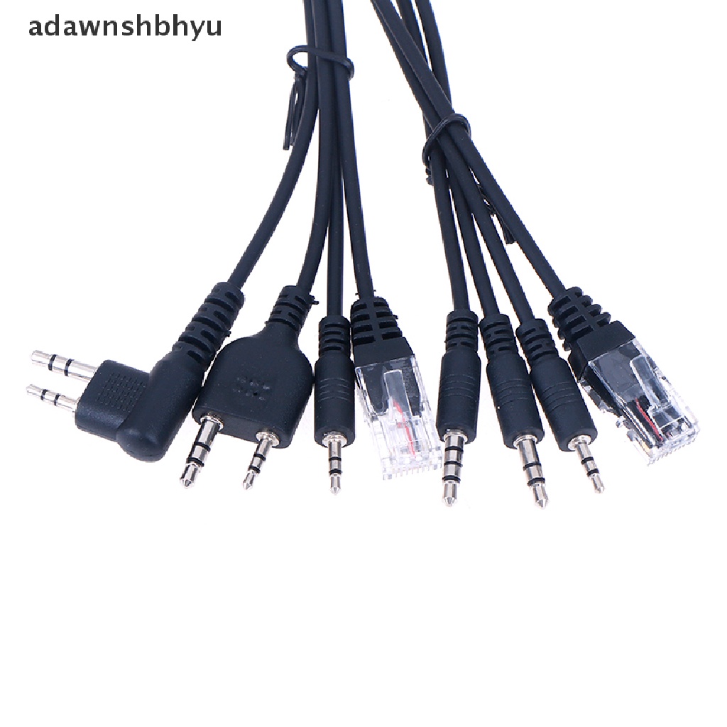 Kabel Program usb Komputer adawnshbhyu 8in1 Untuk radio Mobil walkie talkie Praktis