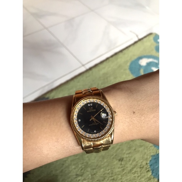 [MIRAGE] Jam tangan warna Gold