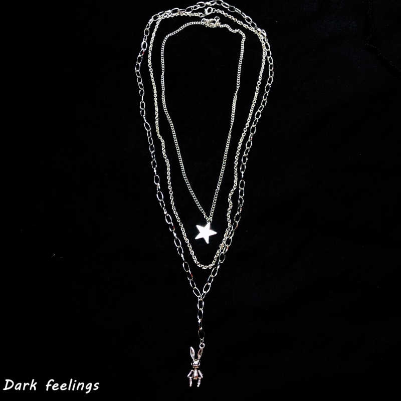 Necklace Multi-layer Korean Long Joker Hip-hop