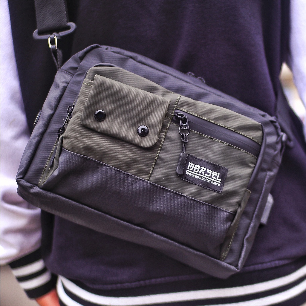 Tas selempang waterproof tas selendang (MarselRainbow)