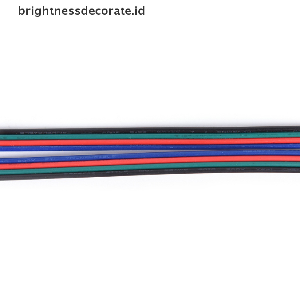 Kabel Extension Rgb 4 pin 5m / 10m Untuk 3528 / 5050 Led Strip