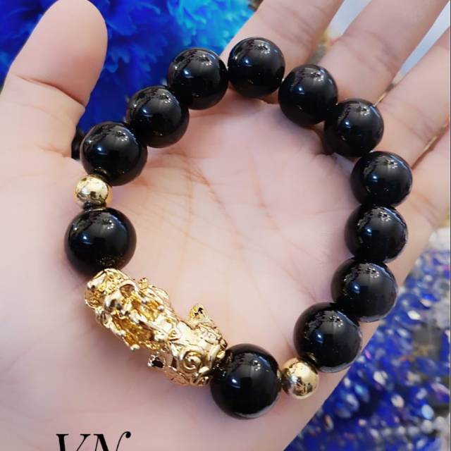 Gelang pixiu naga lapis emas 24k 3109