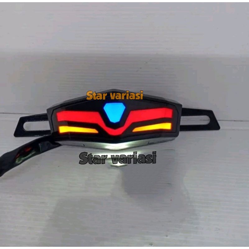 Lampu stop stoplamp led universal cb rx king vixion xabre dll