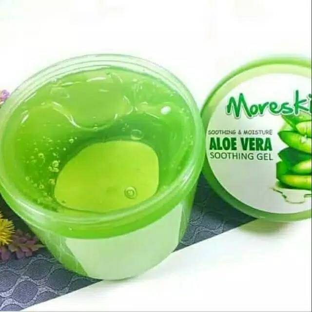 Moreskin Aloe Vera Soothing and Moisture Gel sleeping mask- Pelembab 250 gr