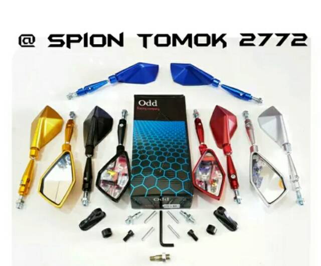 Spion tomok universal spion segala jenis motor honda yamaha kawasaki suzuki matic bebek dan moge