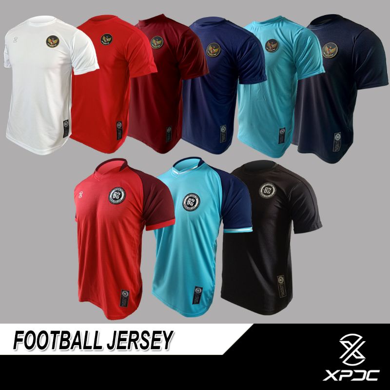 jersey sepak bola futsal polos timnas basic XPDC