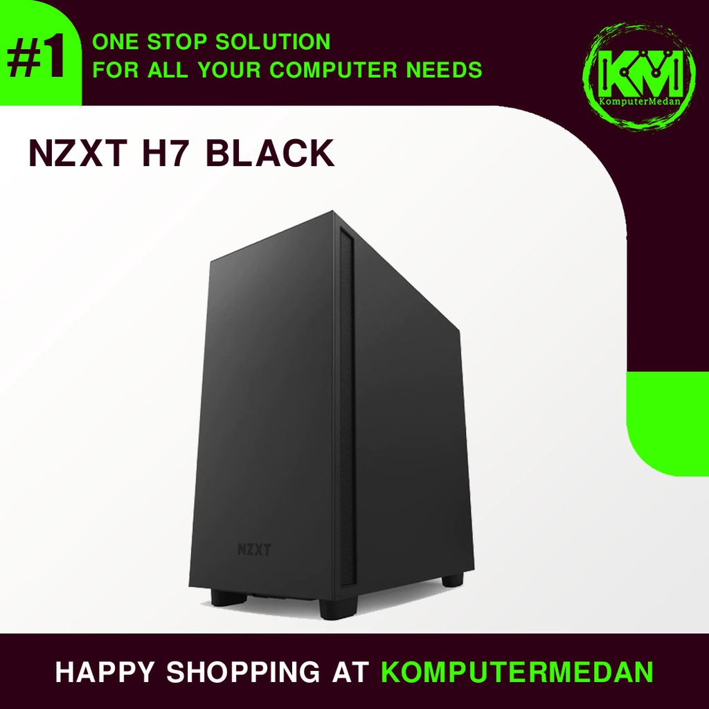 Jual CASING PC NZXT H7 BLACK | Shopee Indonesia