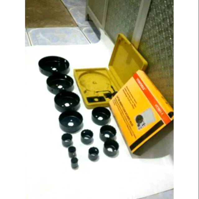 matabor - Hole Saw 16 pcs - mata bor bulat 16 pcs