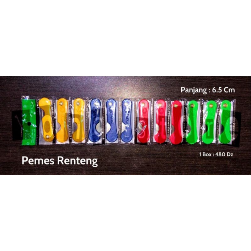 Pemes Mini Silet Murah Tajam / Pisau Lipat Safari satu renteng (12pcs) Grosir