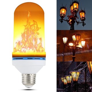 Lampu Led Api Bohlam Lampu Led Taman E27 Flame Effect Lampu Led Api Bohlam Lampu Led Taman E27 Flame Effect