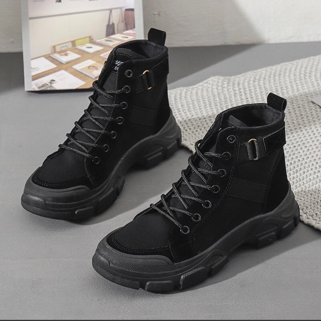 ✅PINKEY P018 SEPATU WANITA SNEAKERS BOOTS IMPORT ORI