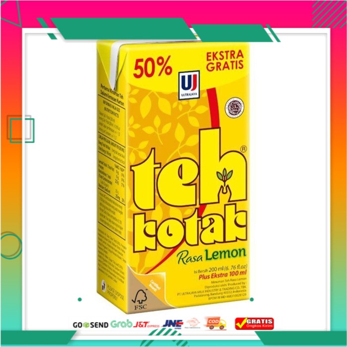 

Ultra Teh Kotak Lemon 300ml