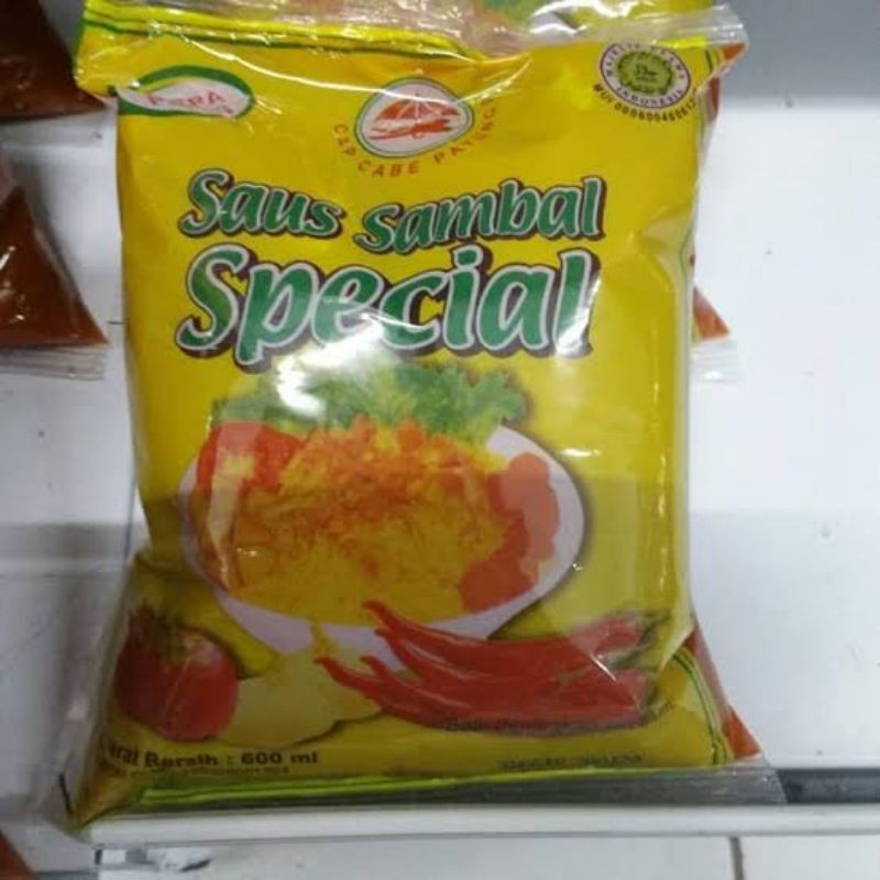 

Sambal cap cabe payung ukuran 600 gr