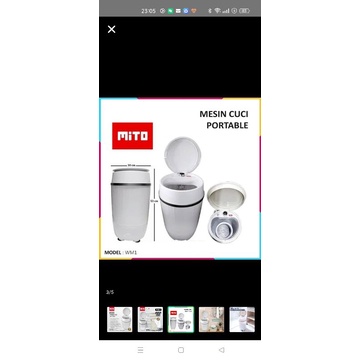 Preloved mesin cuci mito mini