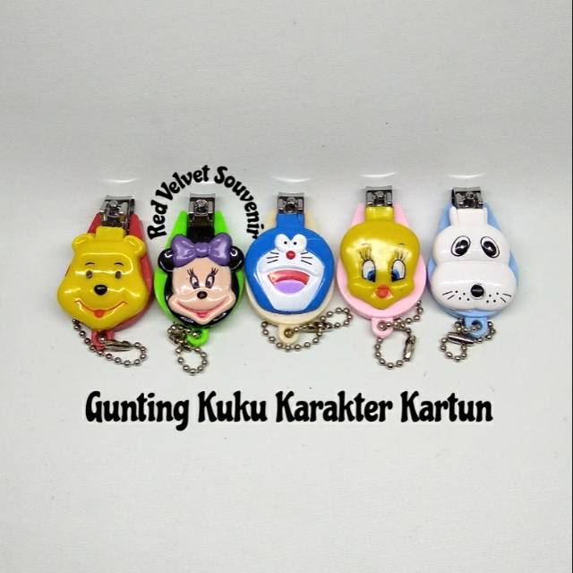 

Souvenir Gunting Kuku Karakter Kartun