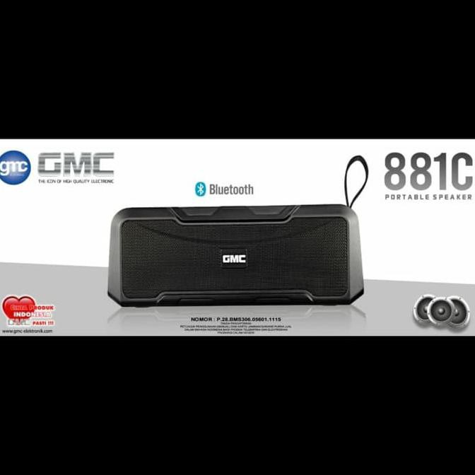speaker bluetooth GMC 881C