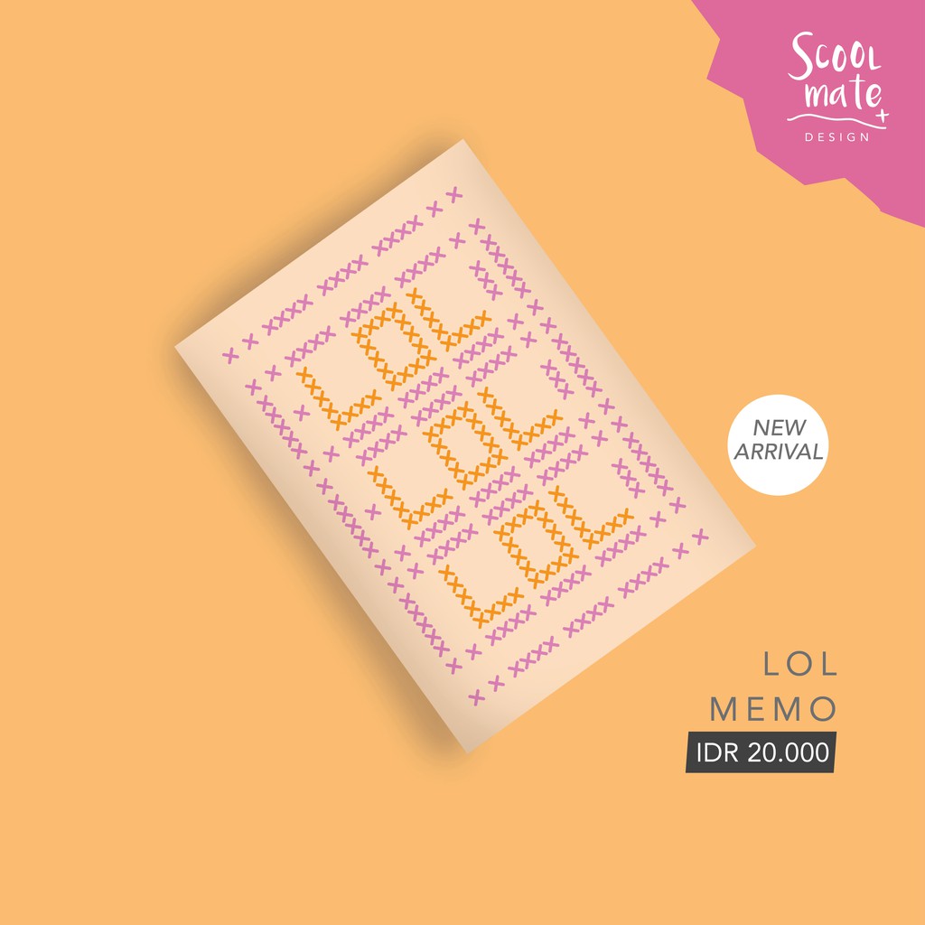 

Buku Memo Kecil Polos LOL