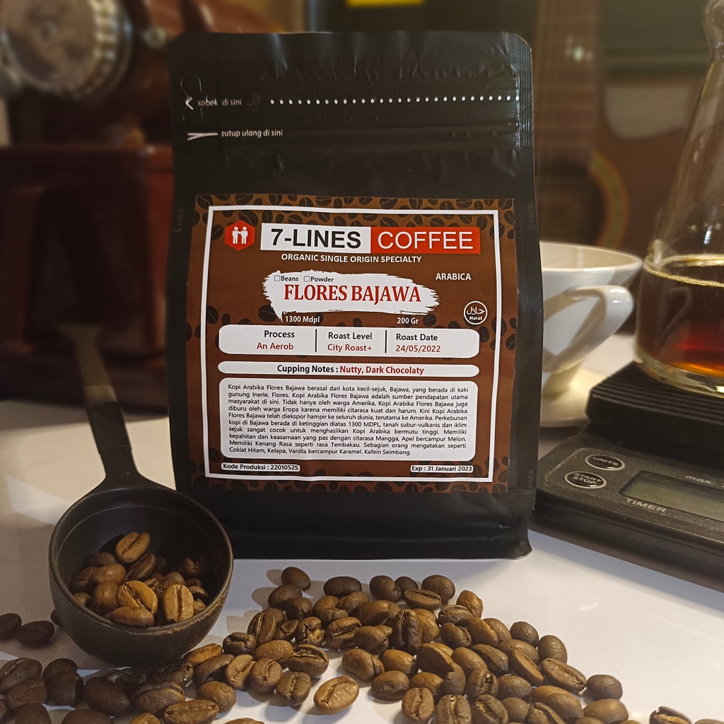 

Flores Bajawa, An Aerob Process 200 gram