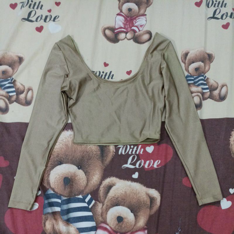 Preloved Crop Senam/Renang