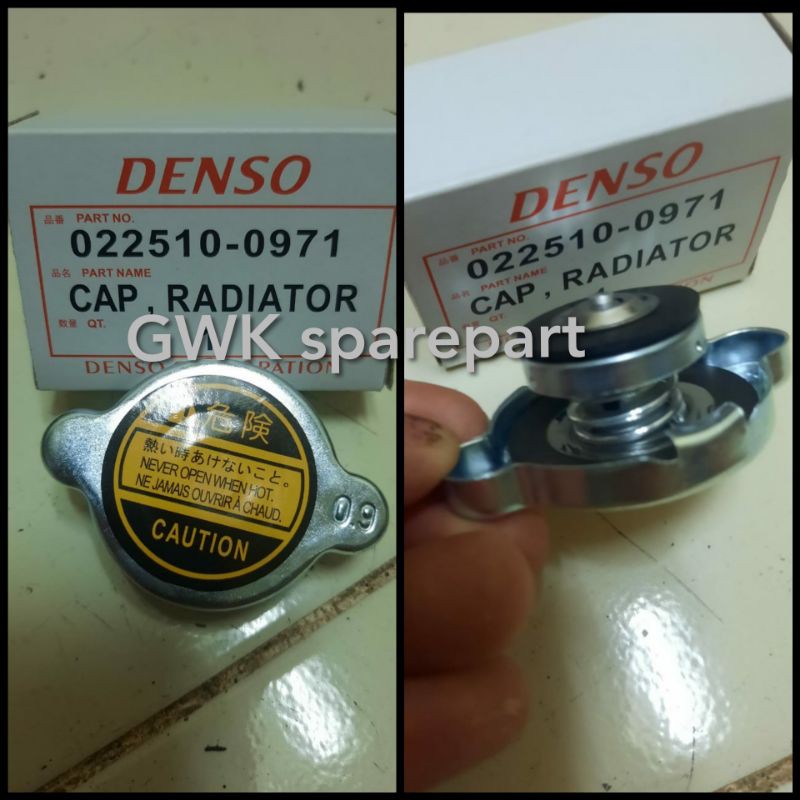 Tutup Cap radiator small kecil Denso Kijang Super Ori