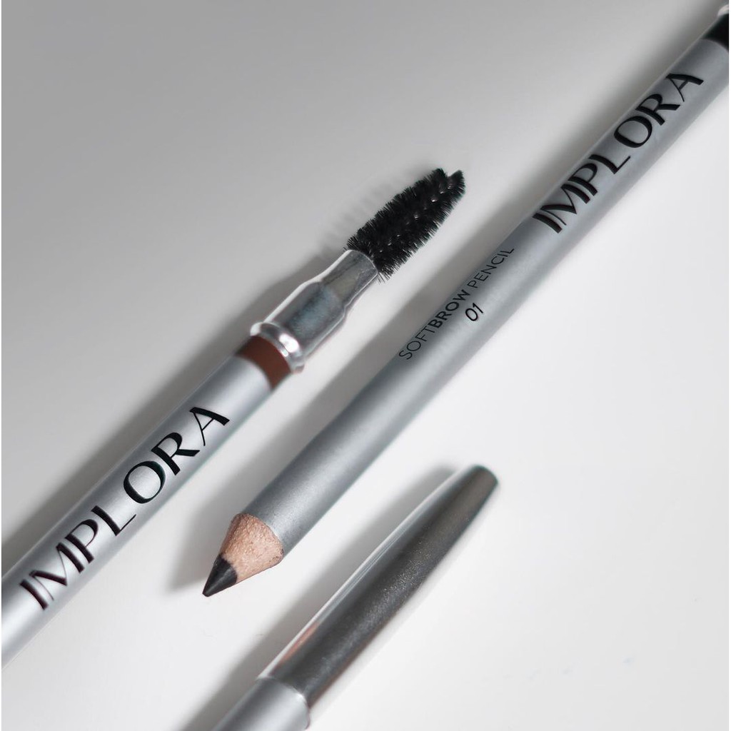 (BOSS) IMPLORA  SOFT BROW PENSIL - New SoftBrow Pensil | Implora Pensil Alis SoftBrow