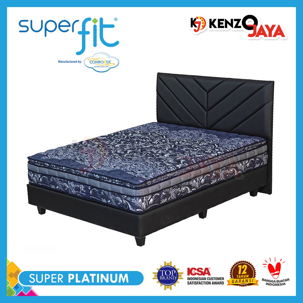 Spring Bed COMFORTA SUPERFIT Super Platinum